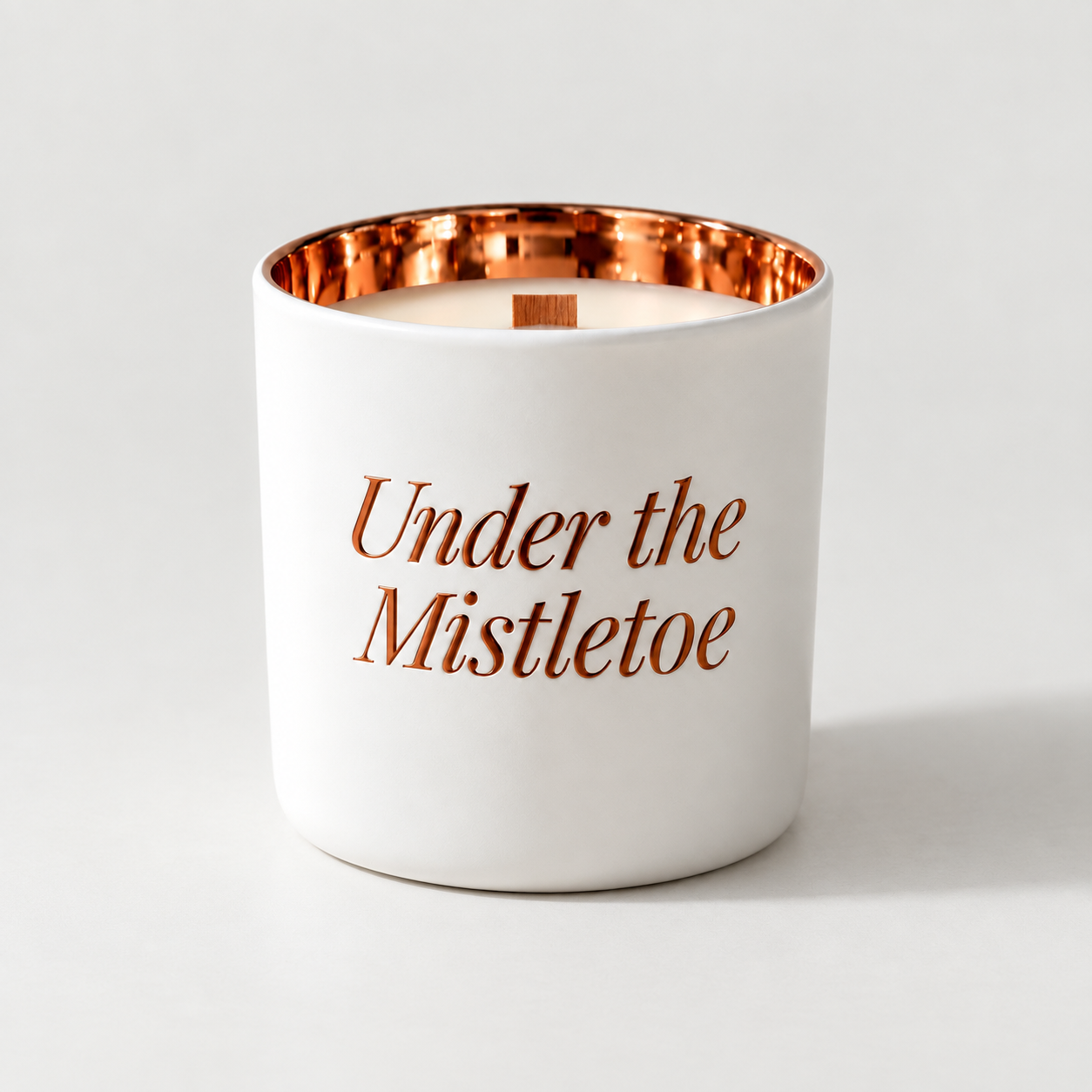 Under the Mistletoe Candle | Linden Green Studio